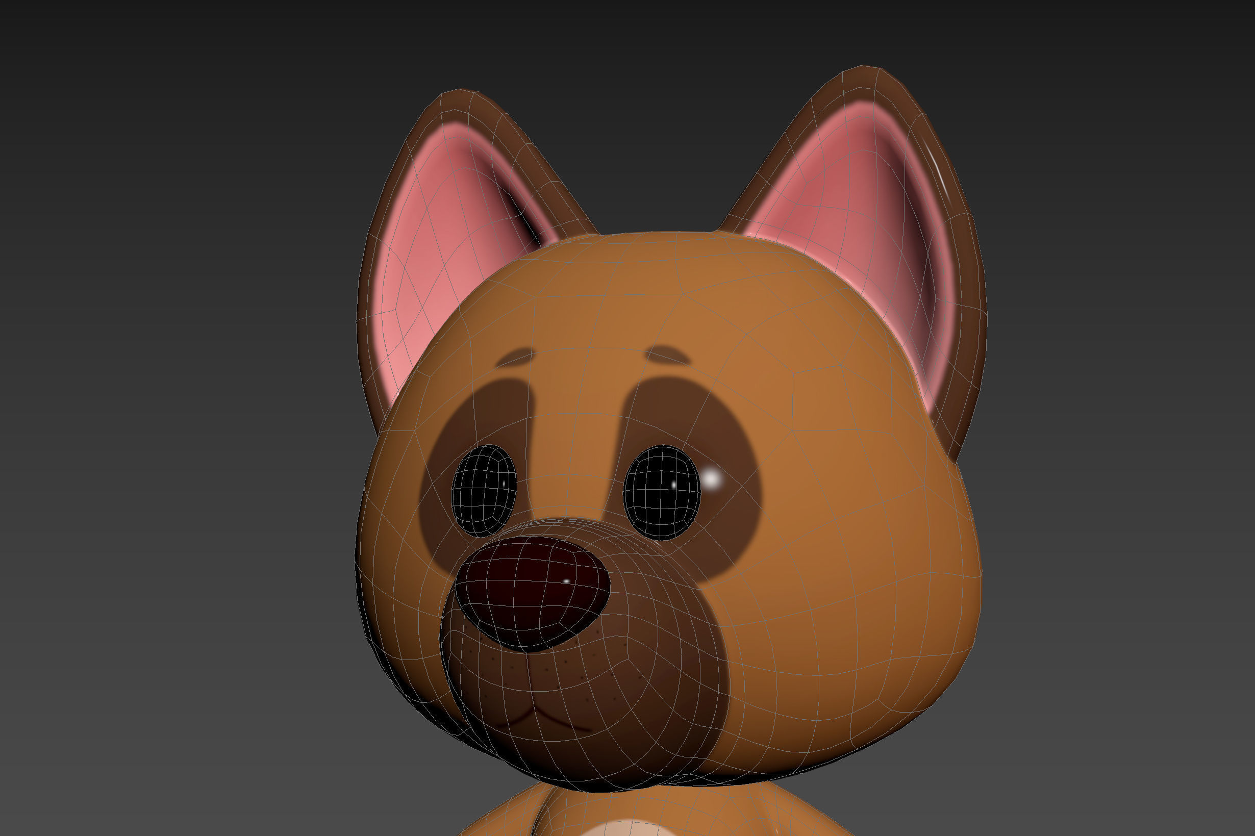 Character167 Dog 3D model_21