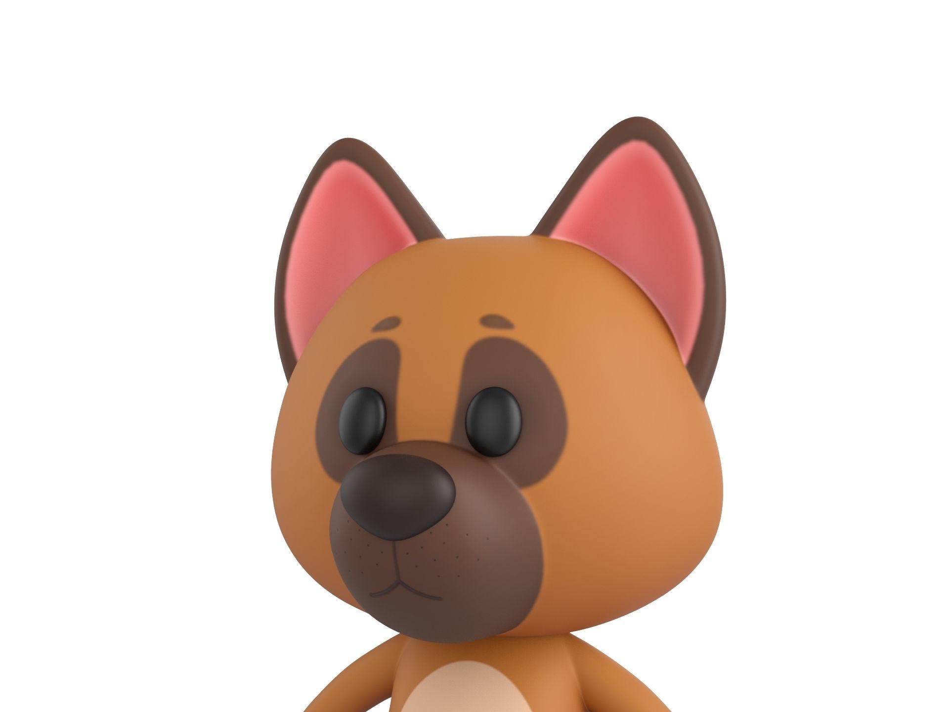 Character167 Dog 3D model_8