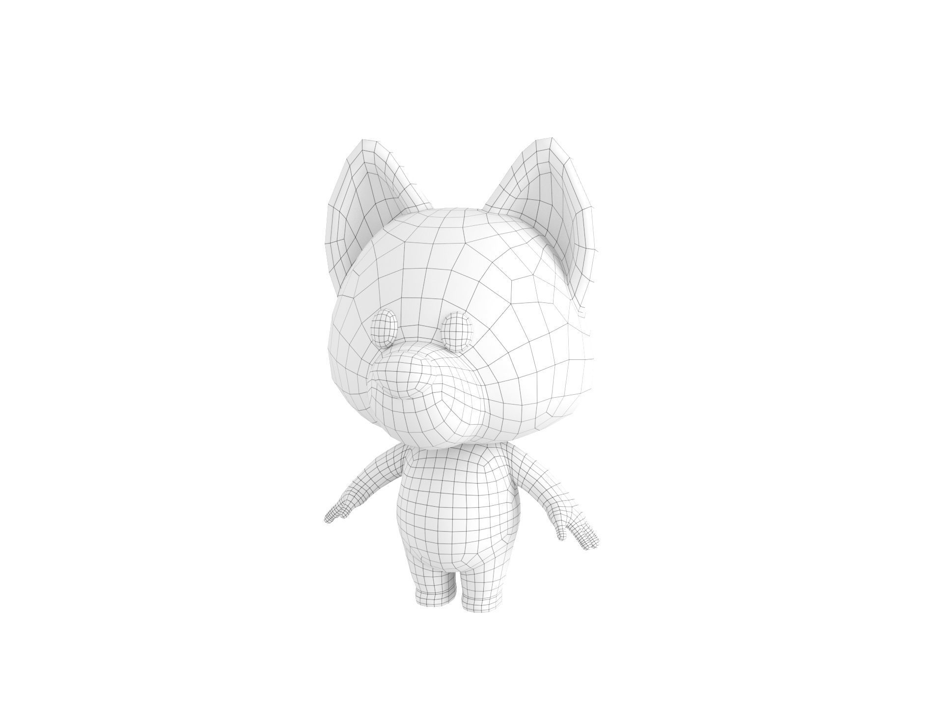Character167 Dog 3D model_23