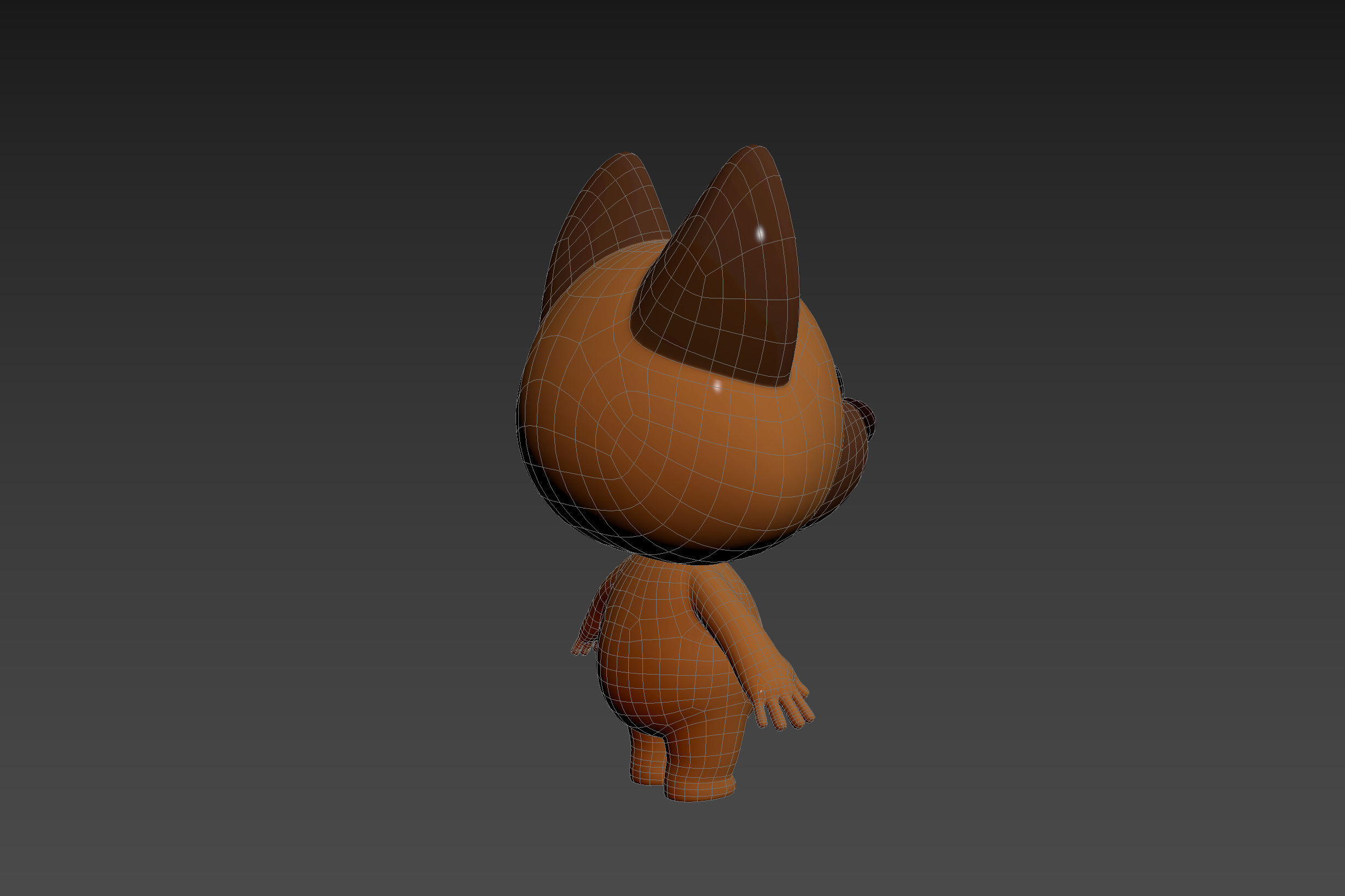 Character167 Dog 3D model_16