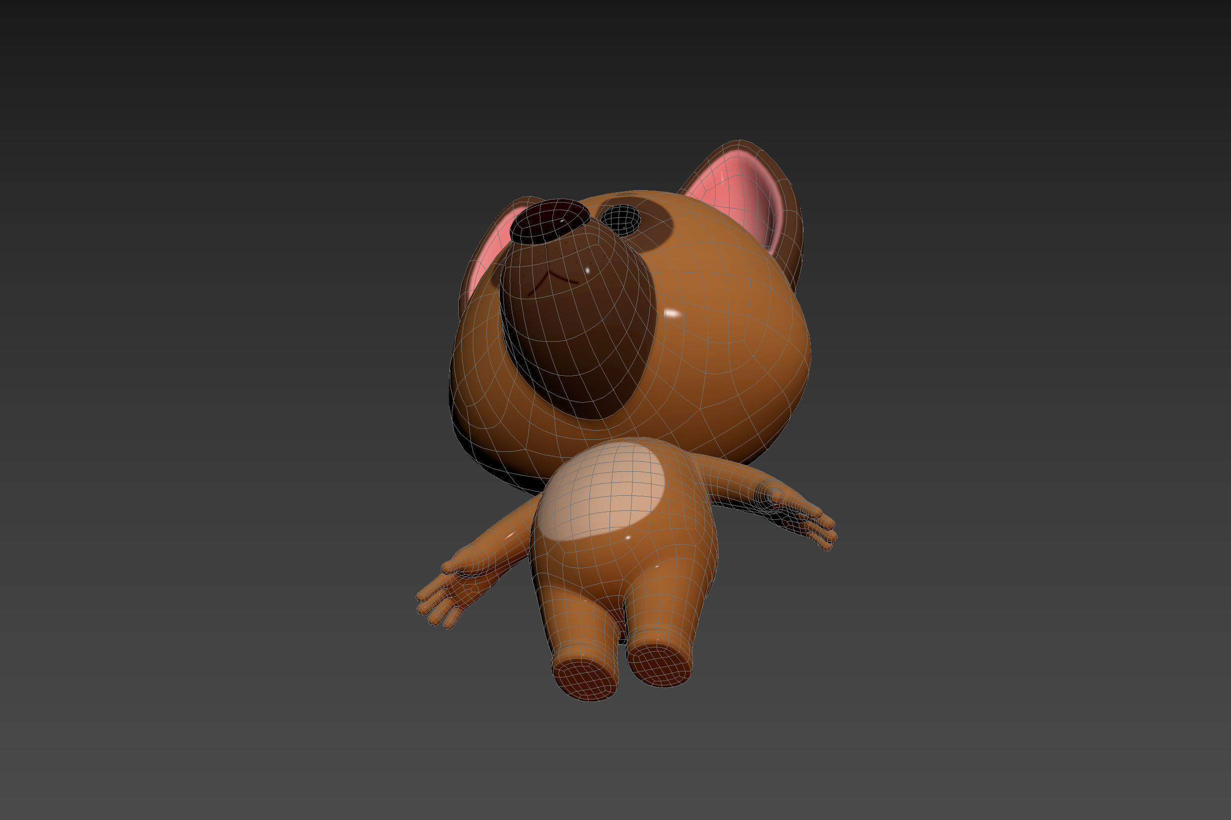 Character167 Dog 3D model_22