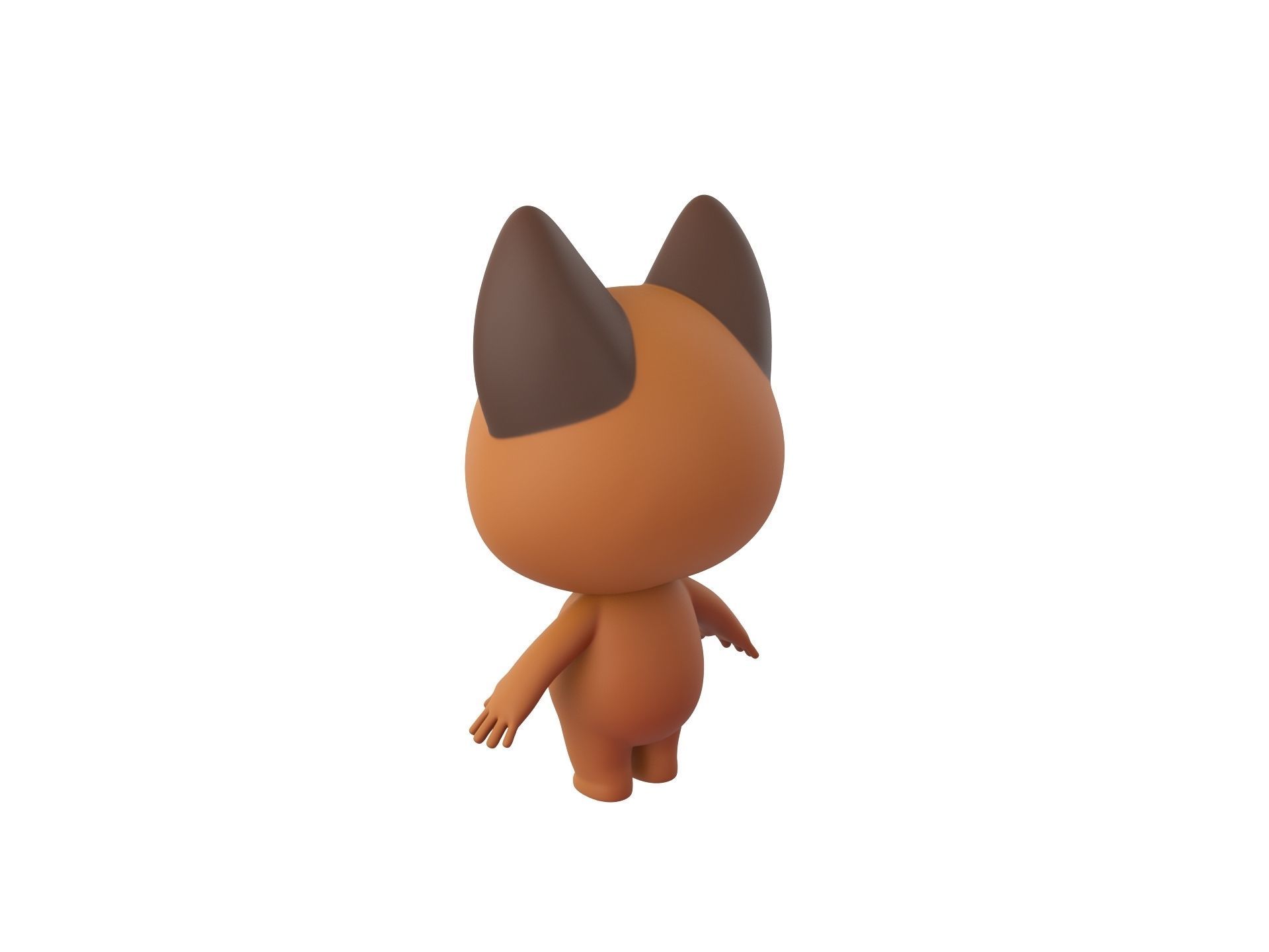 Character167 Dog 3D model_6