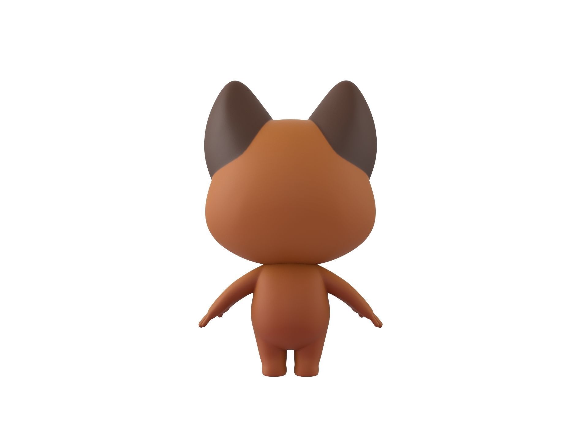 Character167 Dog 3D model_5