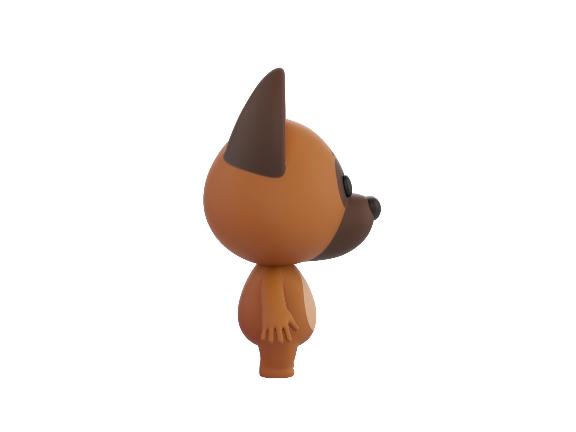 Character167 Dog 3D model_3