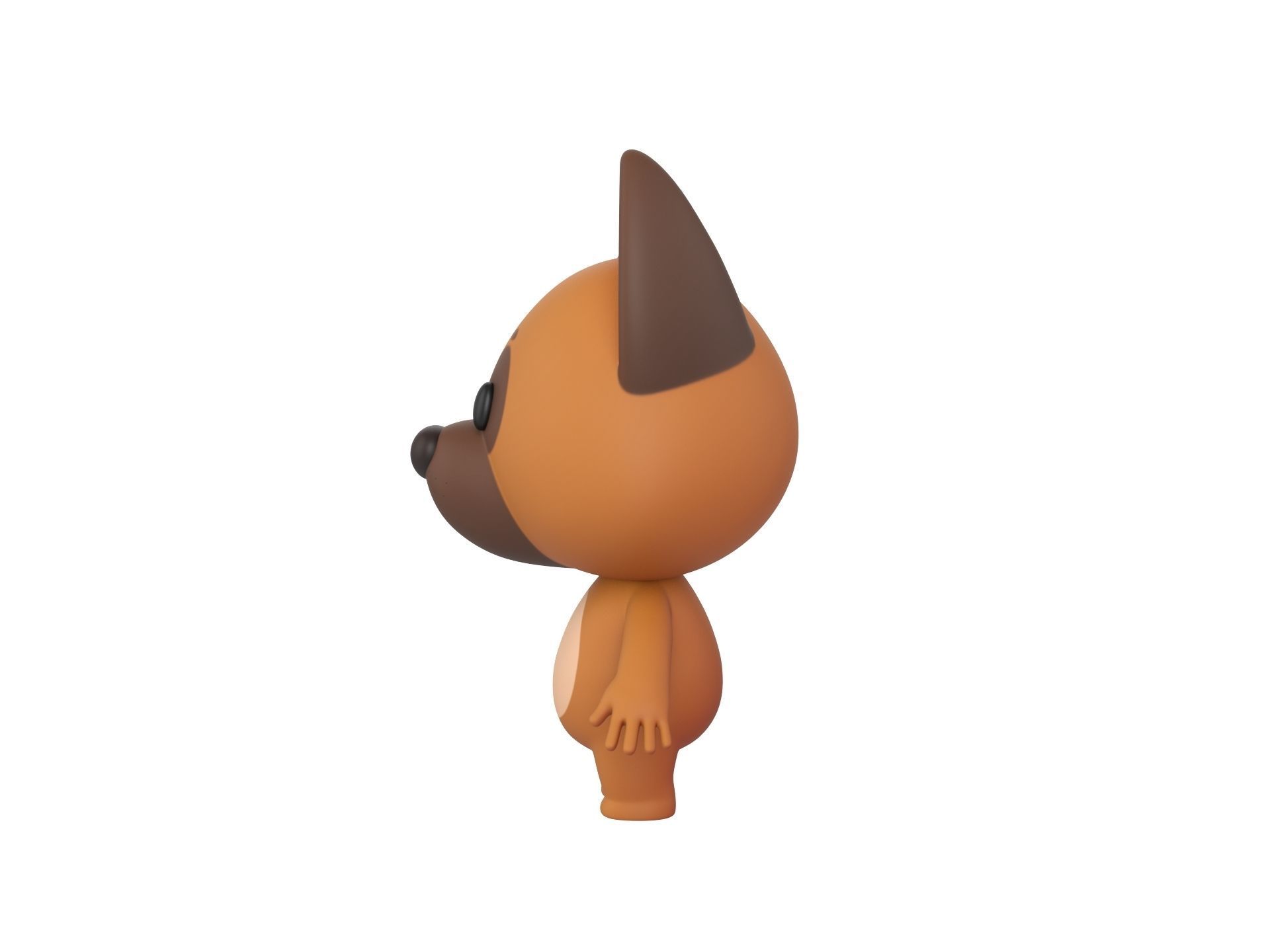 Character167 Dog 3D model_7