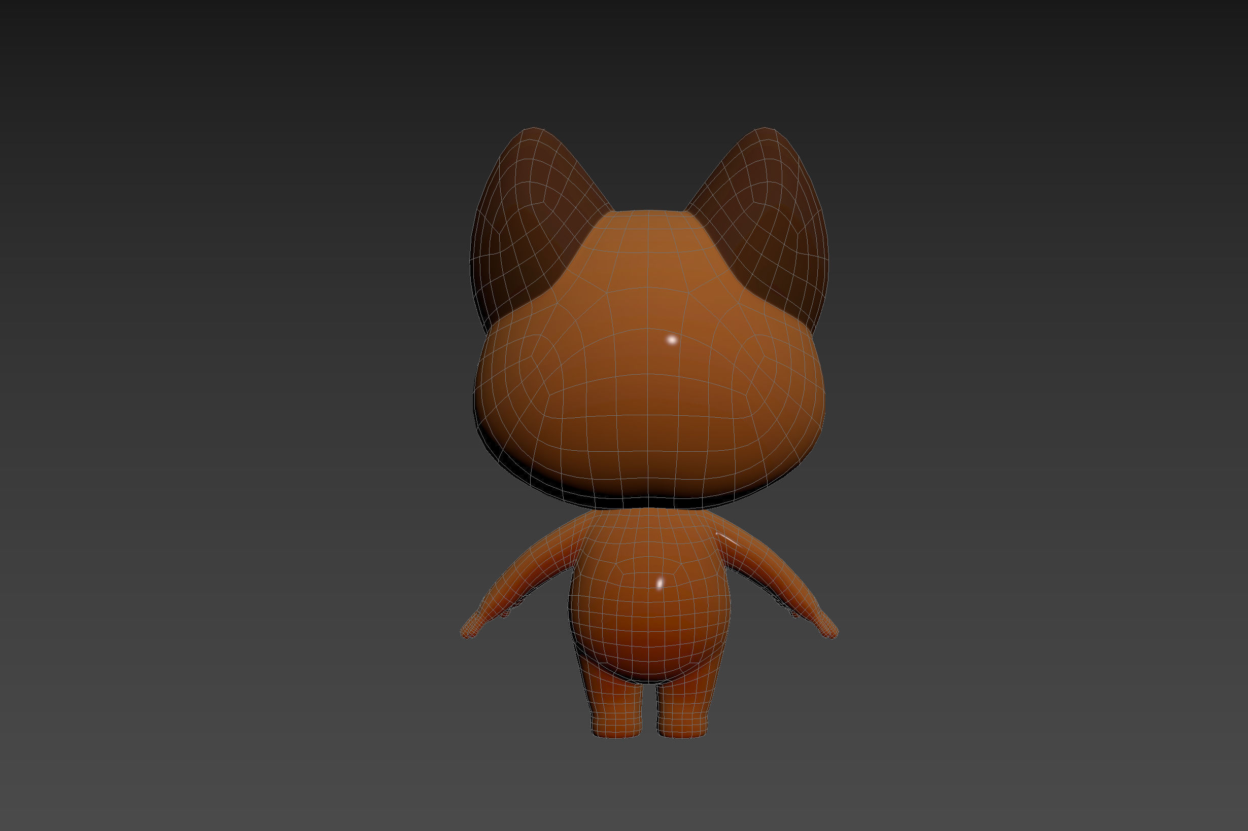 Character167 Dog 3D model_17