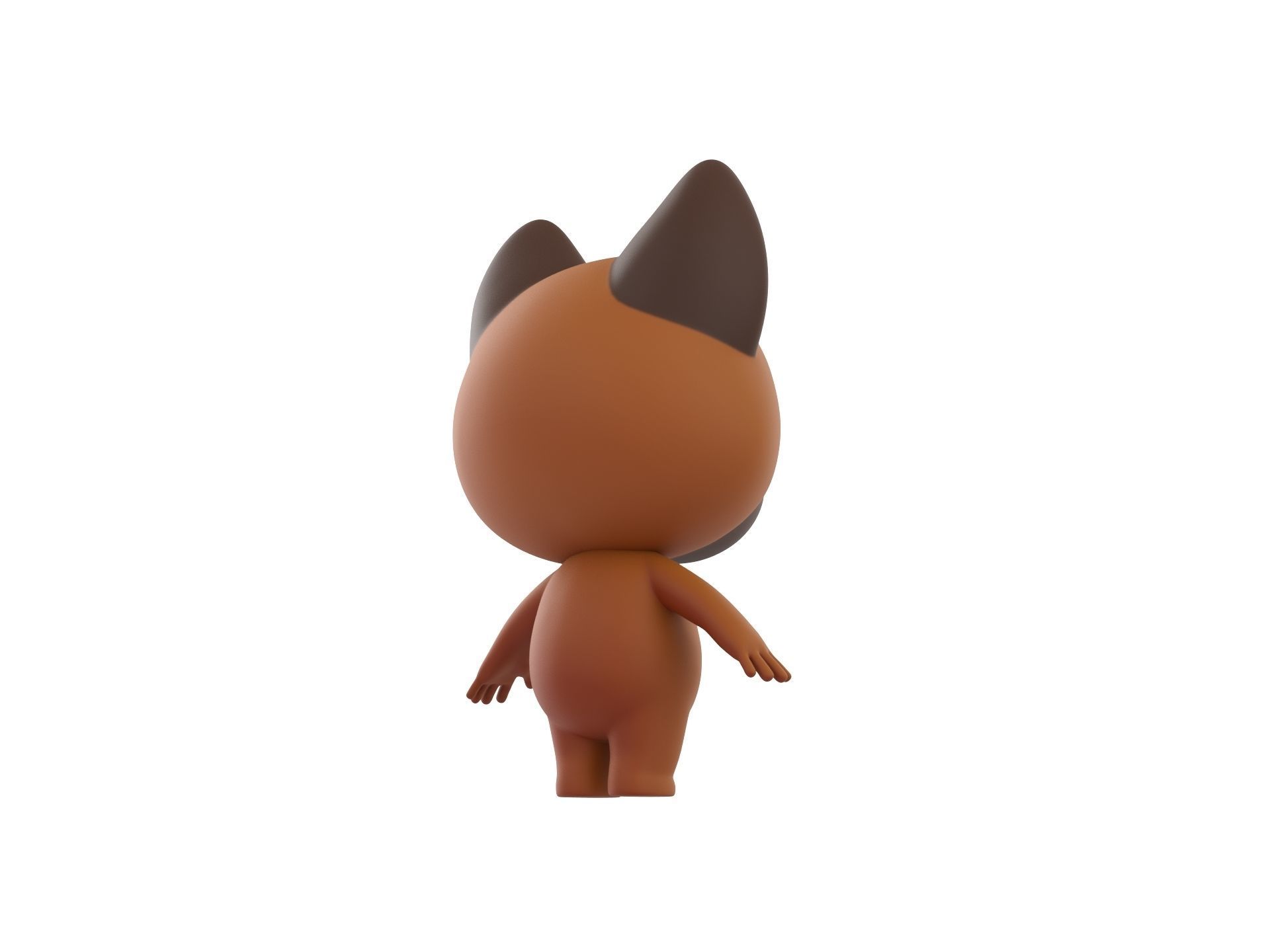 Character167 Dog 3D model_4