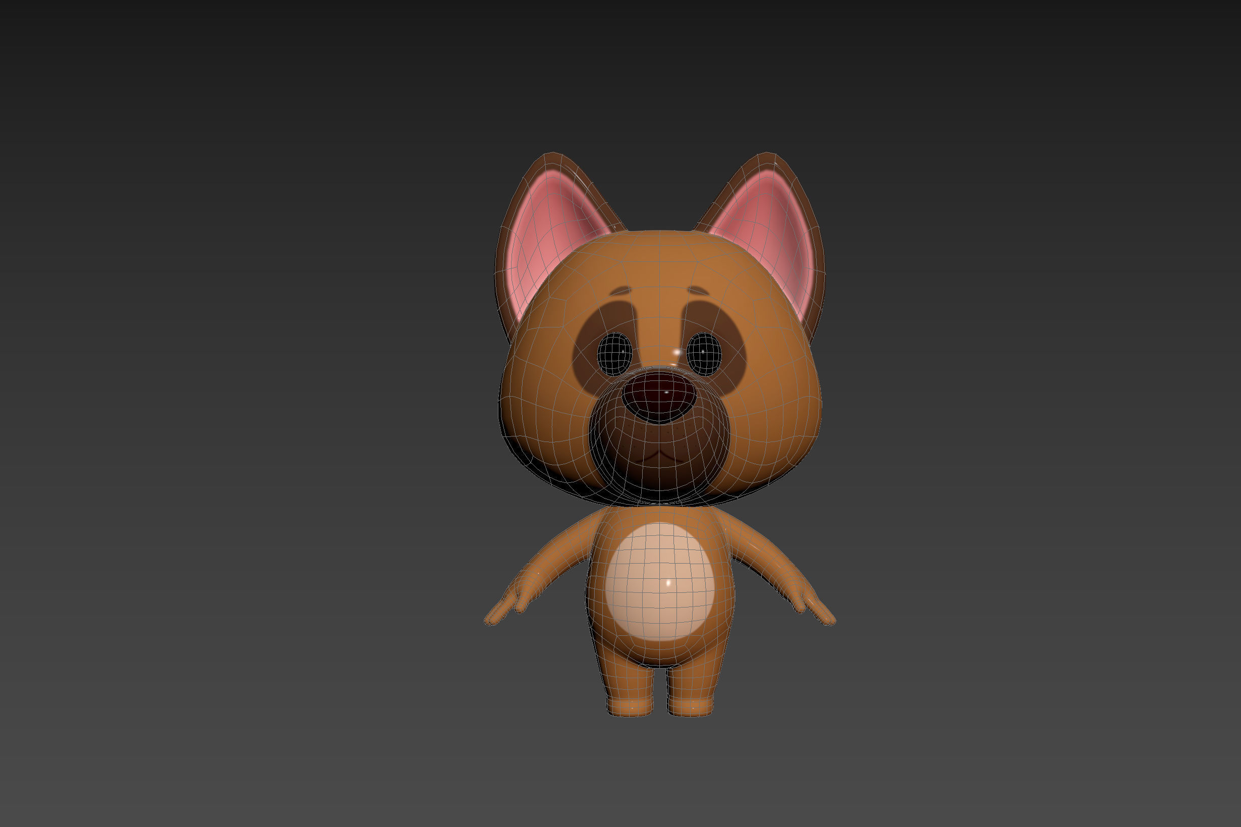 Character167 Dog 3D model_13