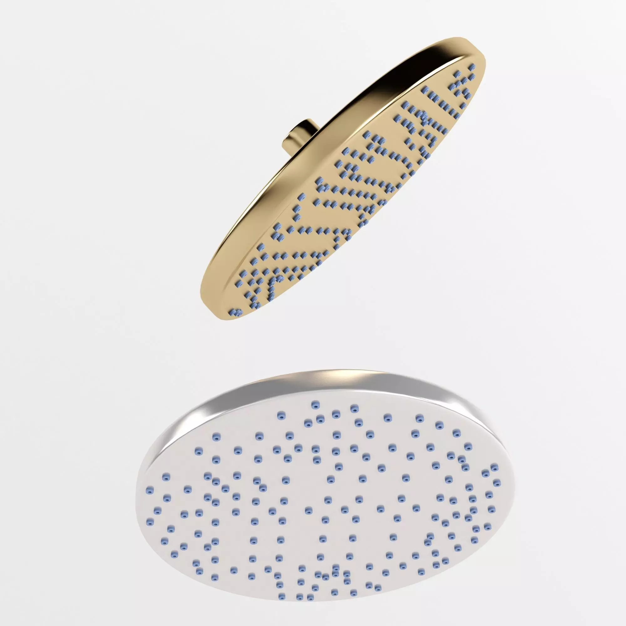 ROUND CONTEMPORARY SHOWER HEAD 3D model