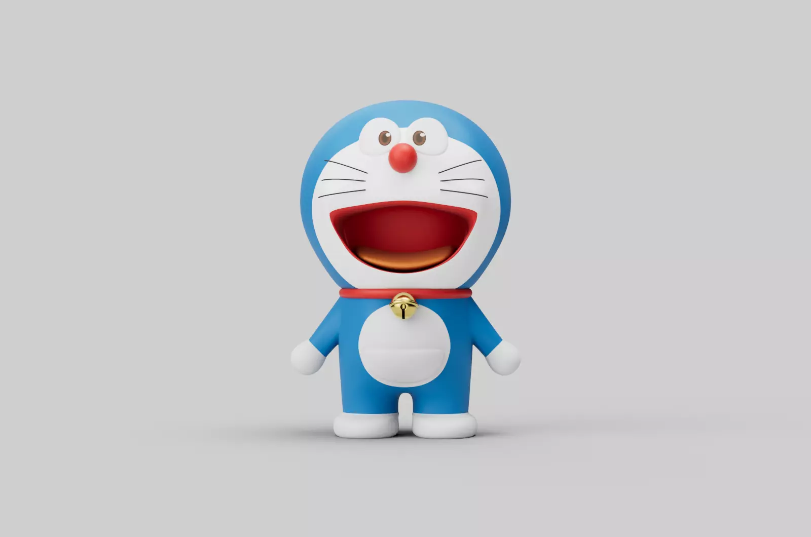 Doraemon 3D model figurine 3D model_0