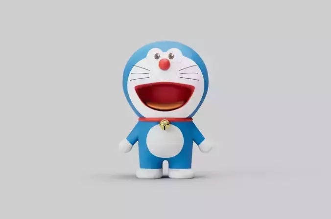 Doraemon 3D model figurine