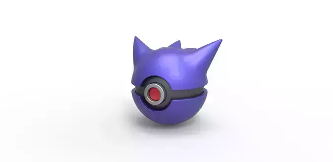 Gengar orb 3D print model