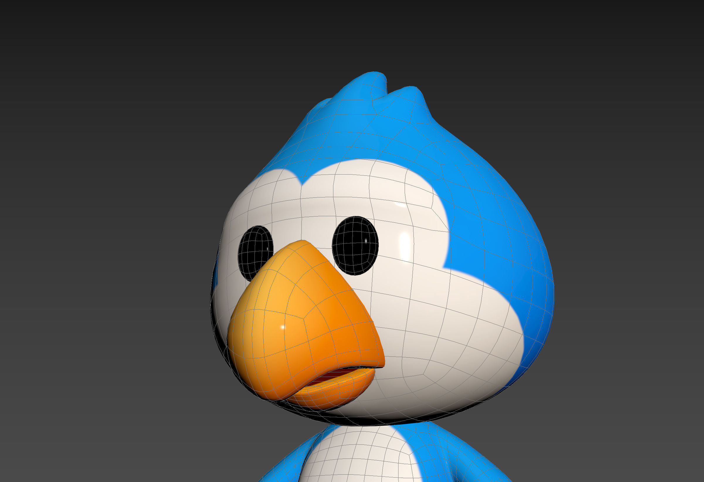 Character168 Bird 3D model_21