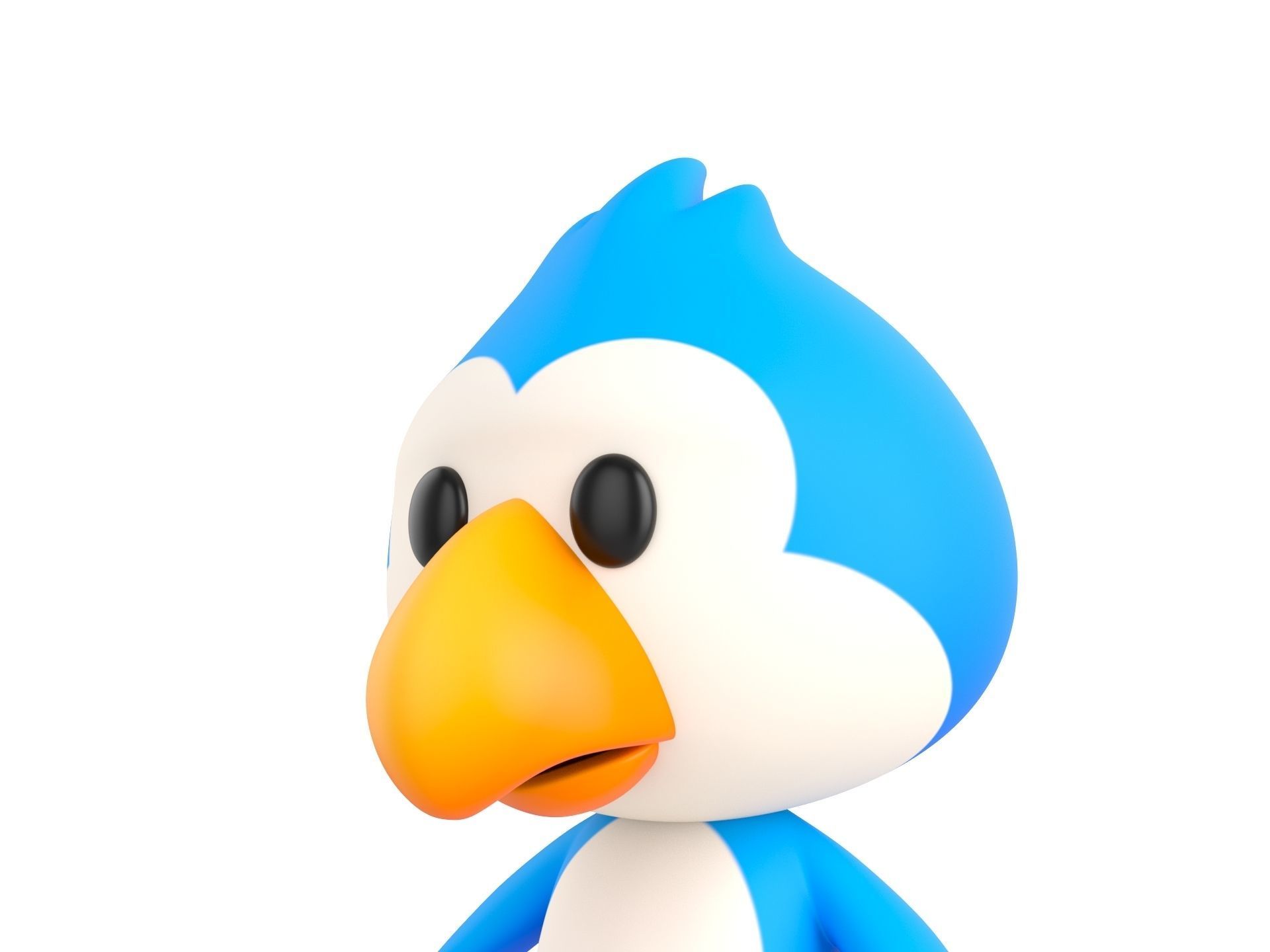 Character168 Bird 3D model_8
