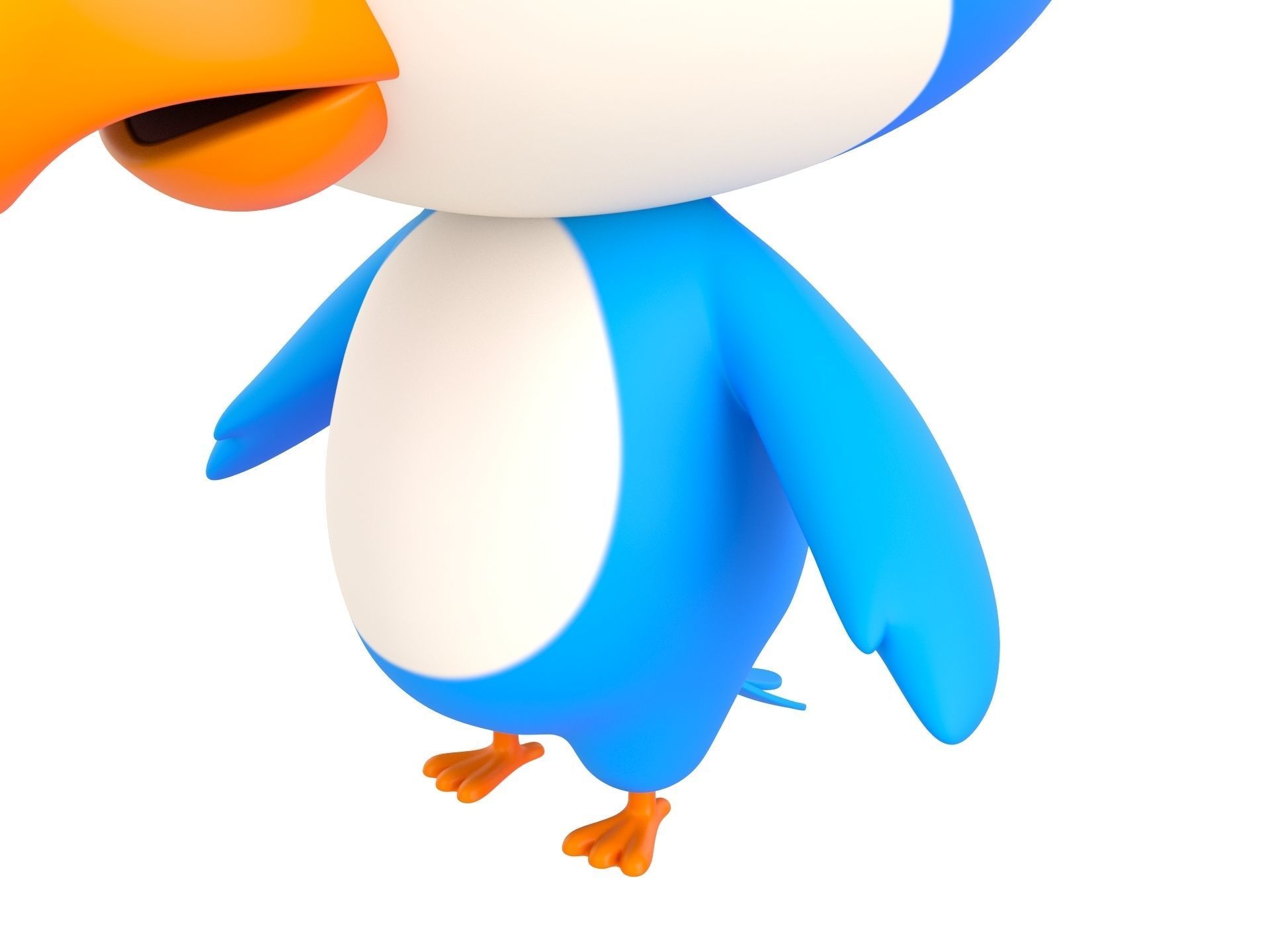 Character168 Bird 3D model_9