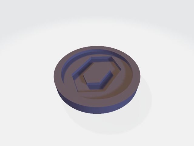 Pokemon Battle frontier Symbols 3D print model_5