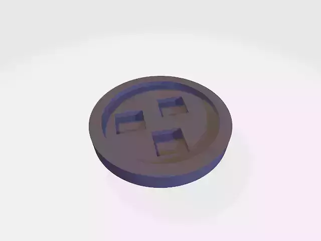 Pokemon Battle frontier Symbols 3D print model