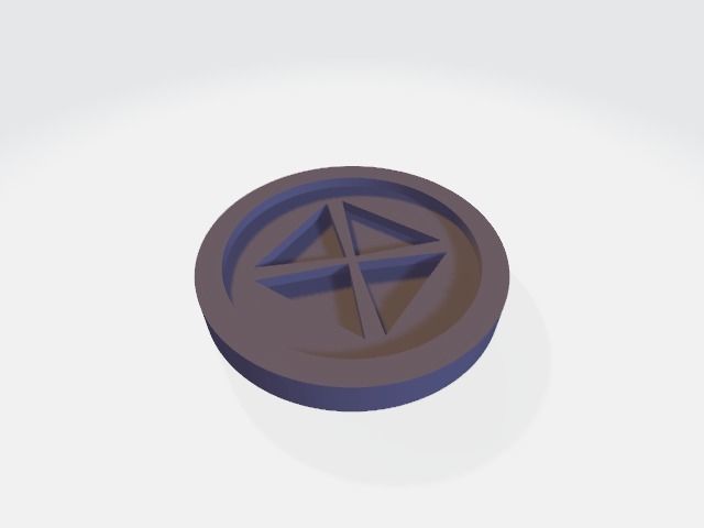 Pokemon Battle frontier Symbols 3D print model_4