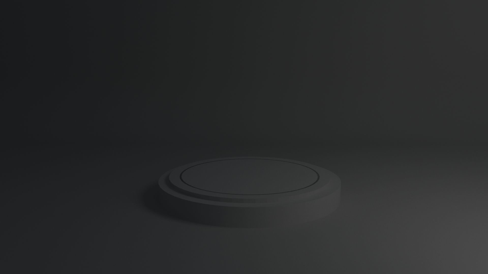 Product stand with red spot lights and led white strip 3D model_23