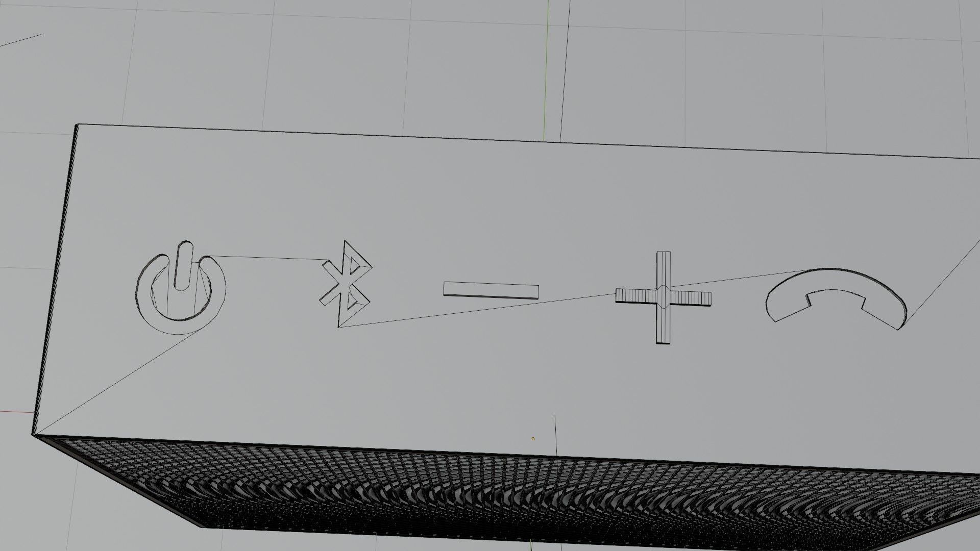 JBL GO 1 3D model_7