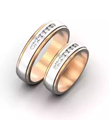 wedding rings set diamond wedding bands