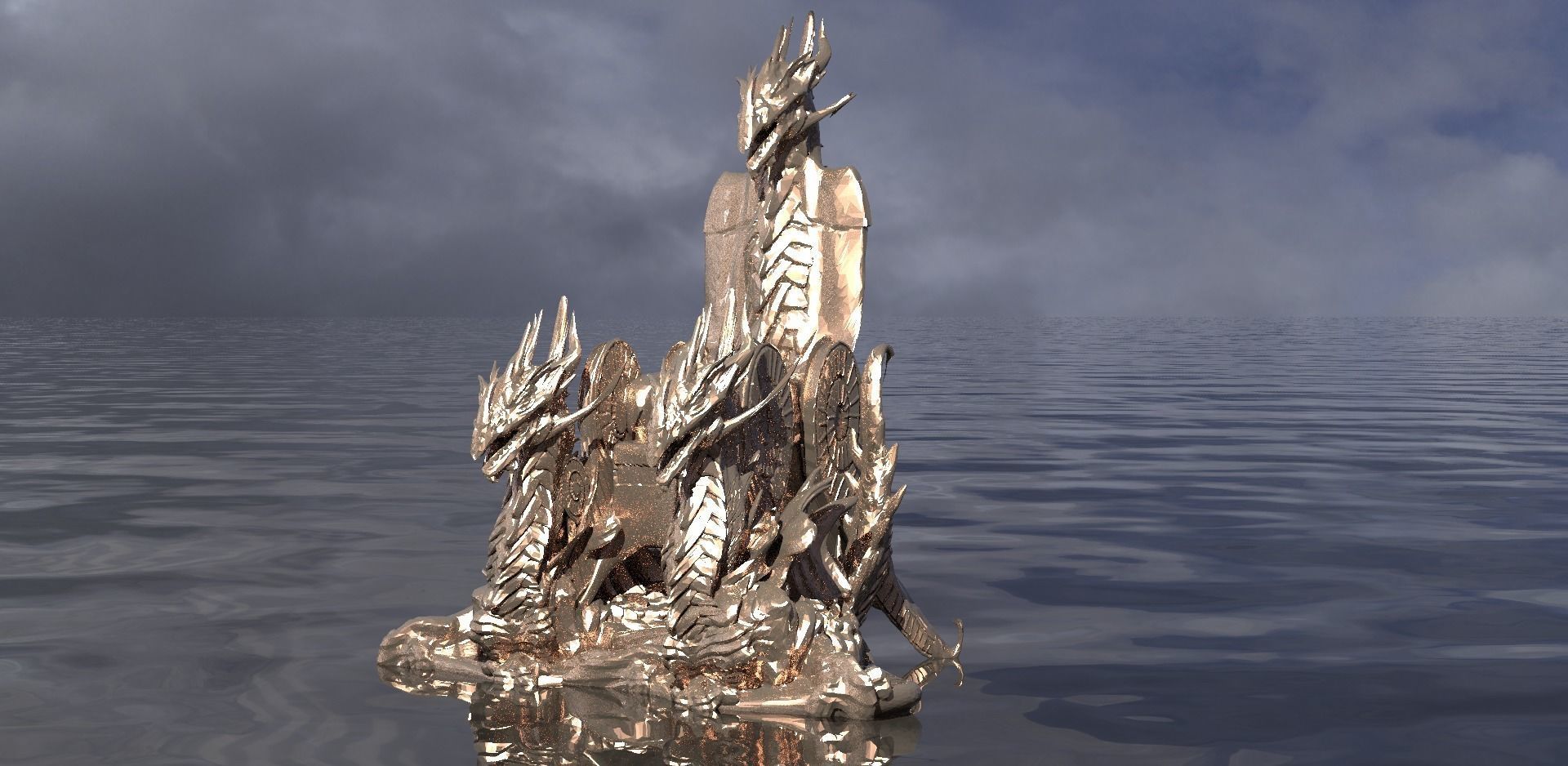 Dragon Throne 3  3D model_1