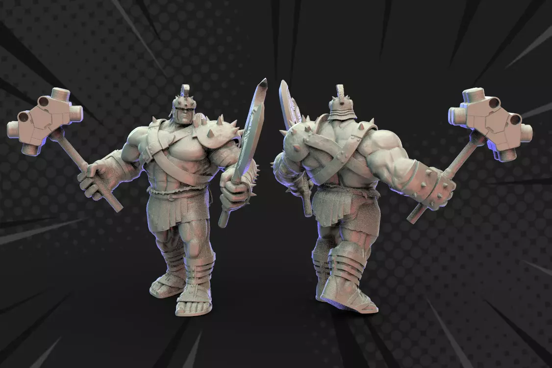 marvel crisis protocol hulk presupported included 3D print model