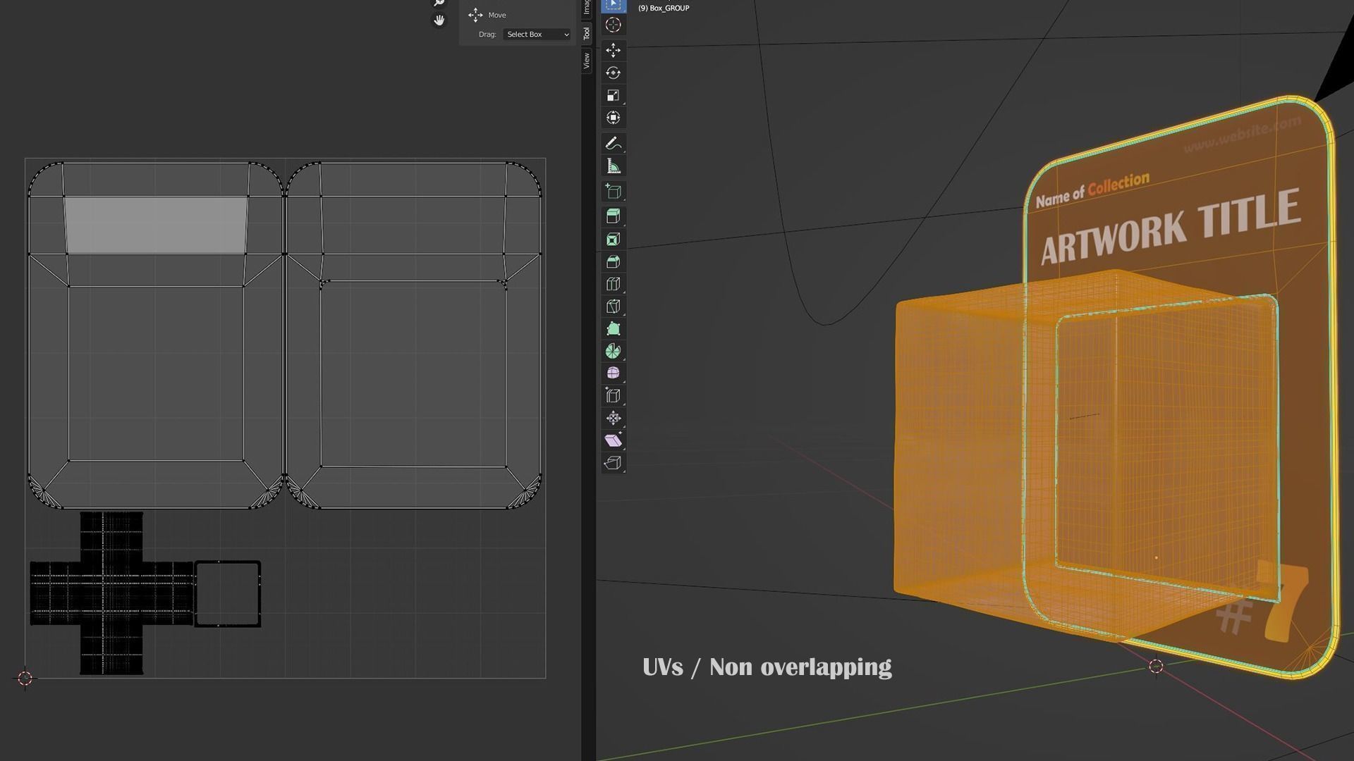 Collectible Boxes - The Complete Collection - NFT Templates Low-poly 3D model_8