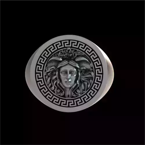 MEDUSA Gorgon jellyfish SIGNET RING
