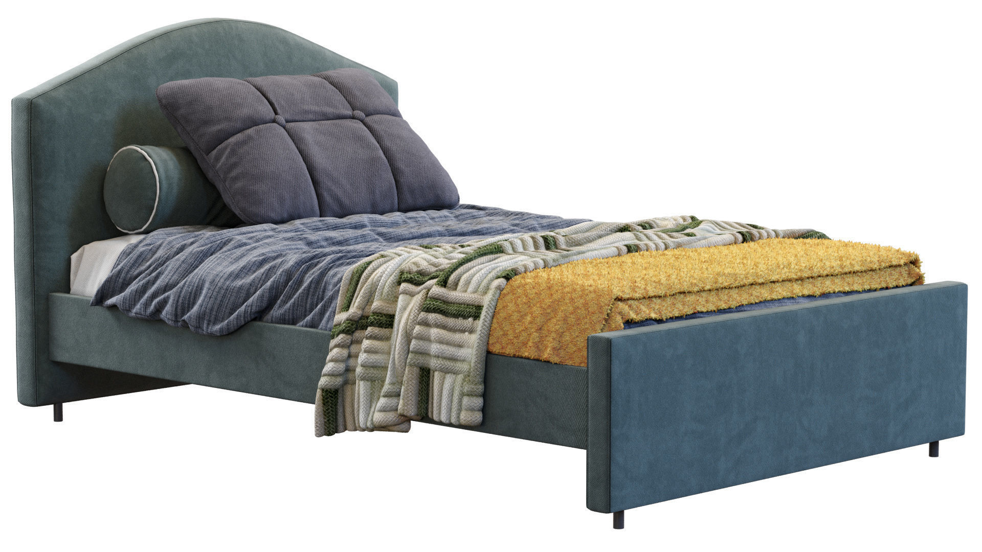 Hauga Bed By Ikea 3D model_14