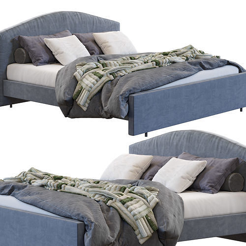 Hauga Bed By Ikea 3D model 4