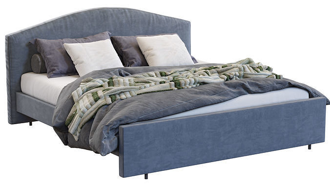 Hauga Bed By Ikea 3D model 2