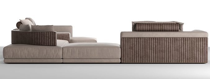 Sofa Miller Visionnaire 3D model 4