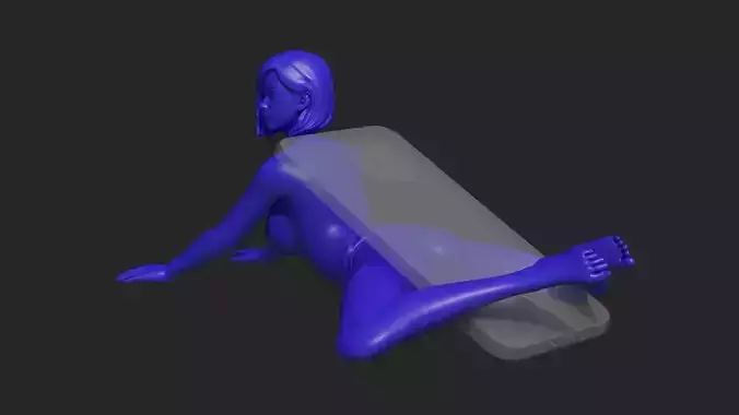Sexy phone holder 2 3D print model