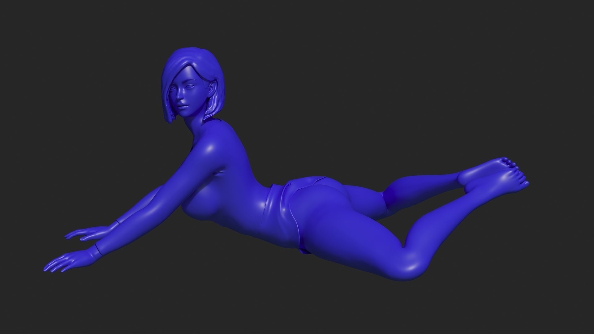 Sexy phone holder 2 3D print model_11