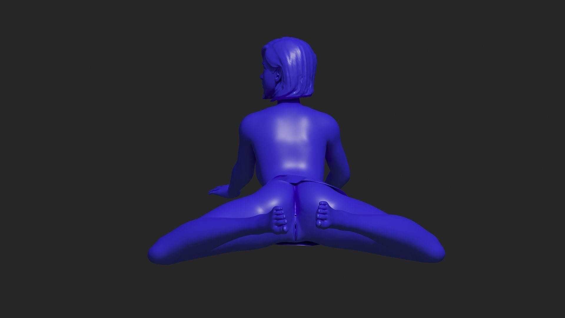 Sexy phone holder 2 3D print model_9