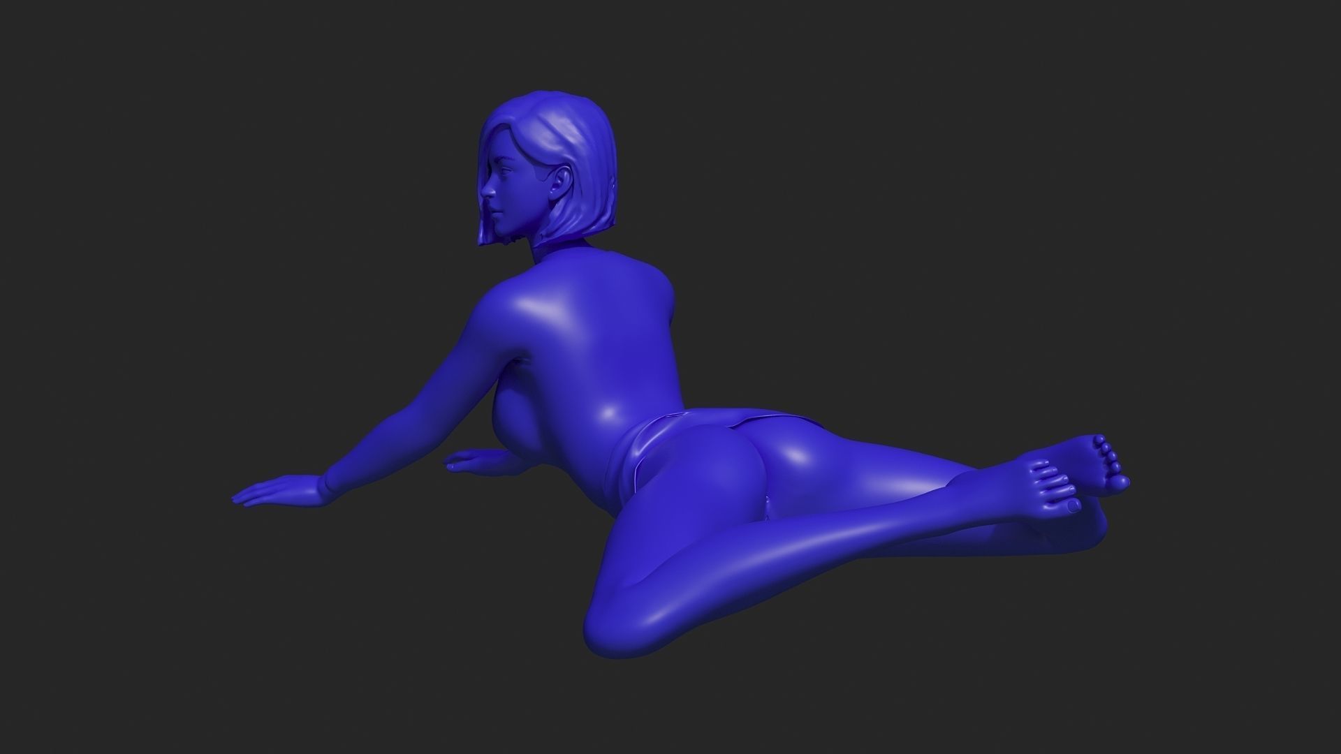 Sexy phone holder 2 3D print model_10