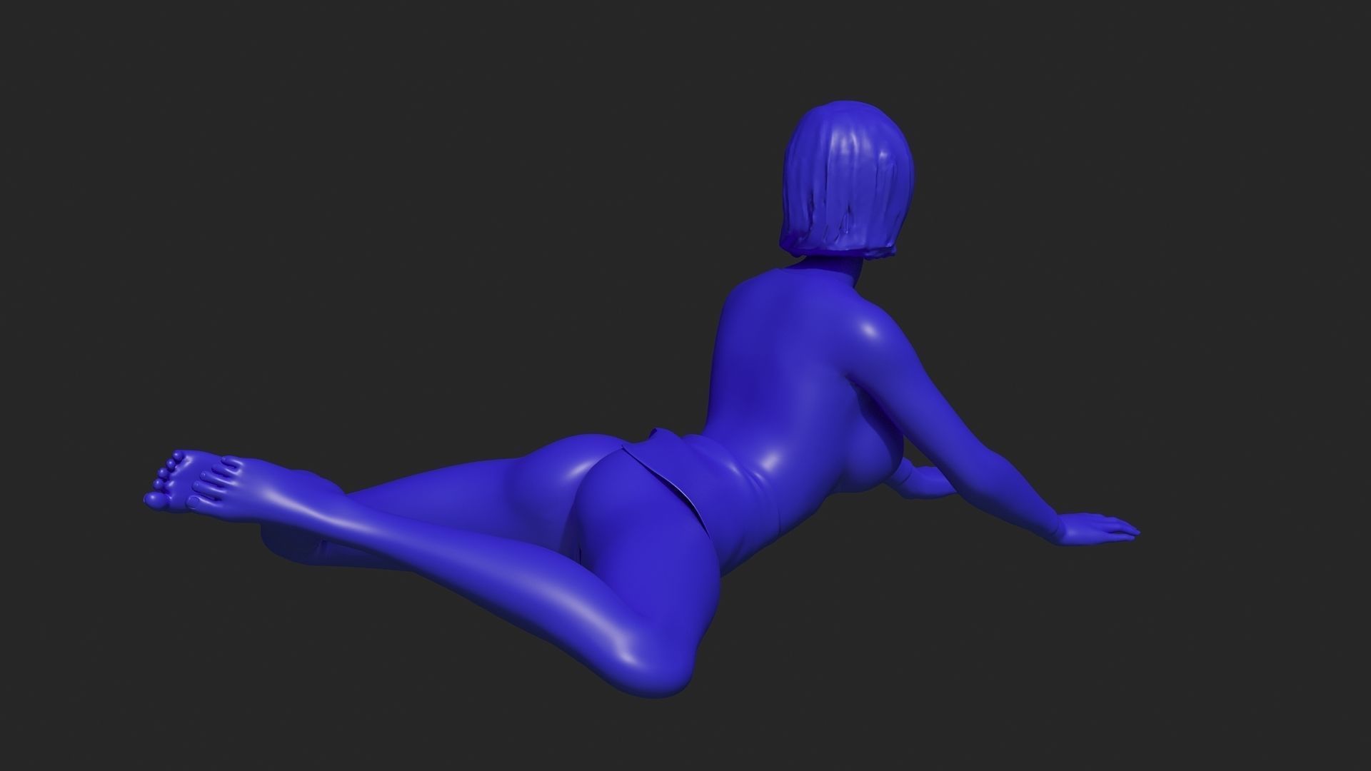 Sexy phone holder 2 3D print model_8