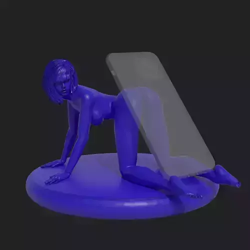 Sexy phone holder 3 3D print model