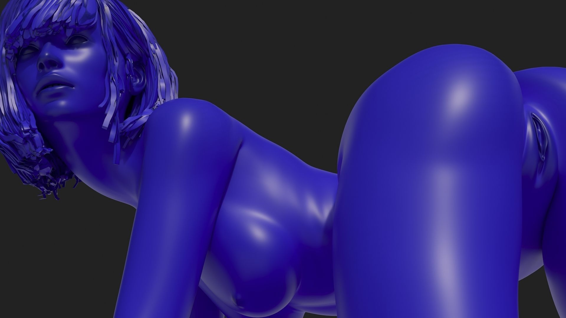 Sexy phone holder 3 3D print model_8