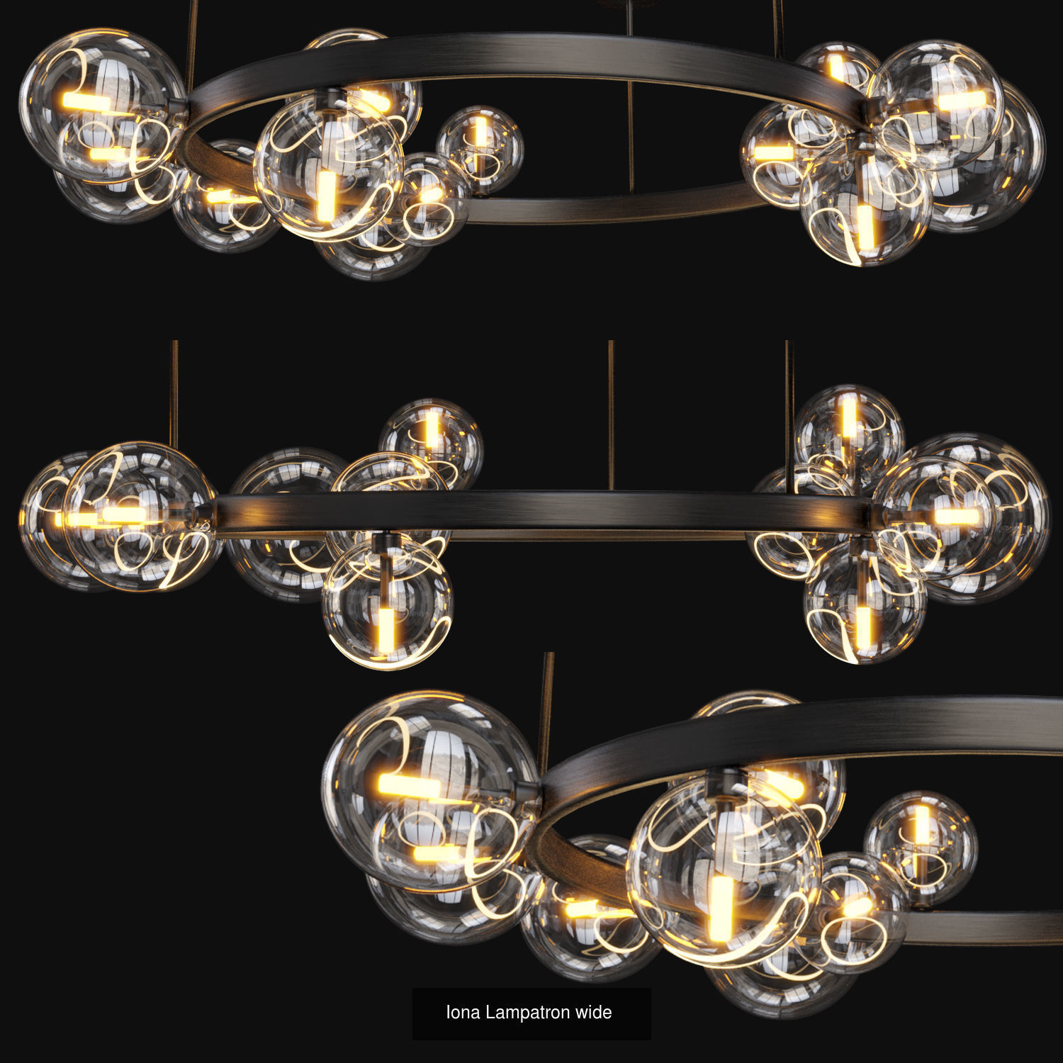 Lampatron  pendant lamps 3D Model Collection_2