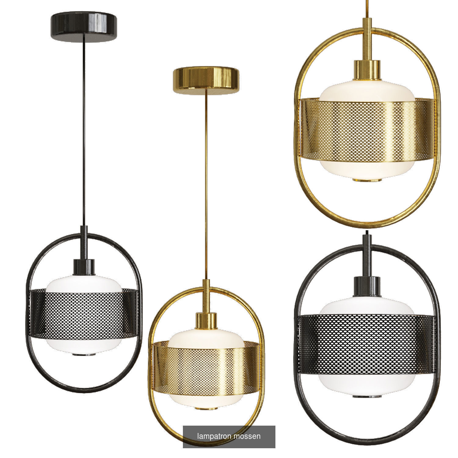 Lampatron  pendant lamps 3D Model Collection_8