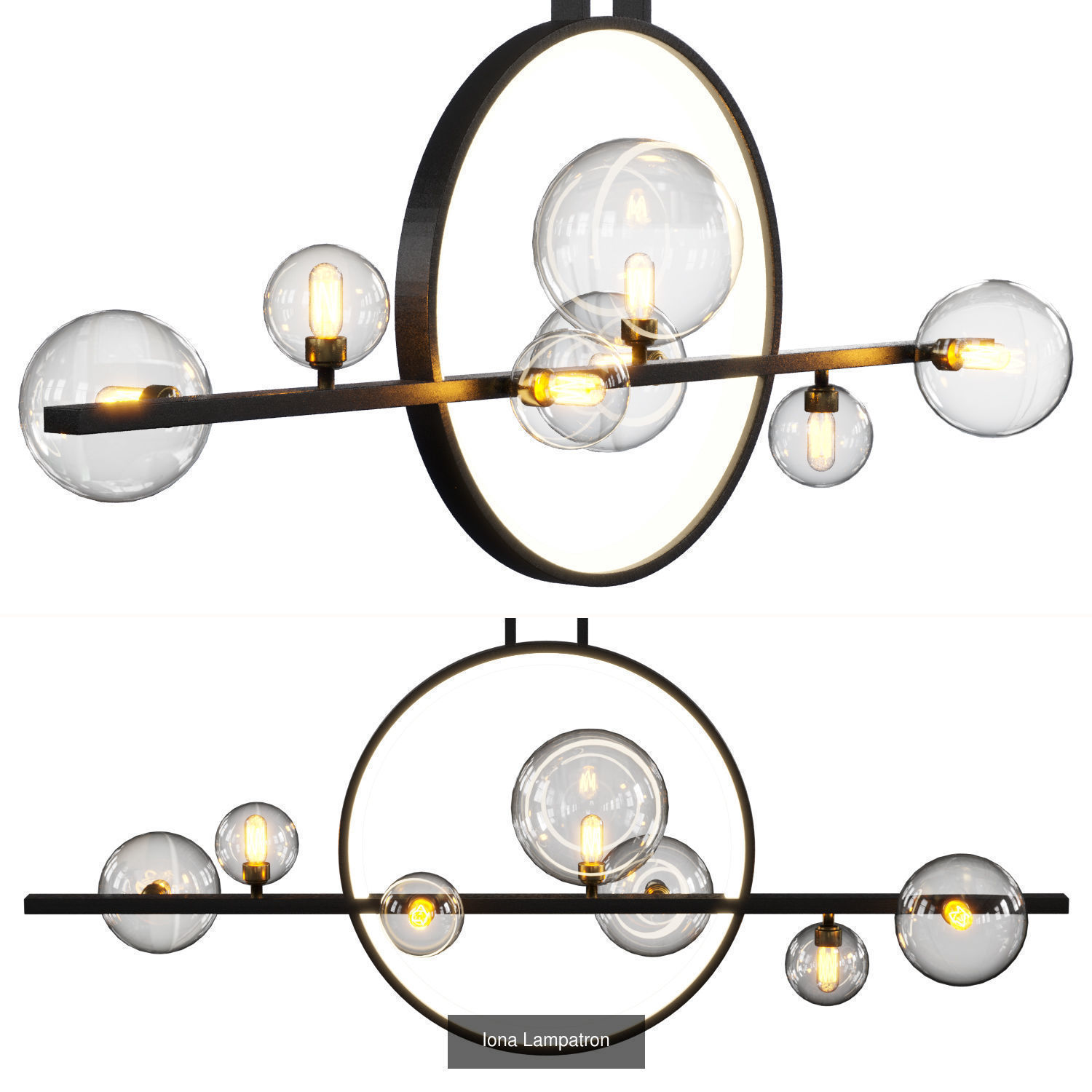 Lampatron  pendant lamps 3D Model Collection_10