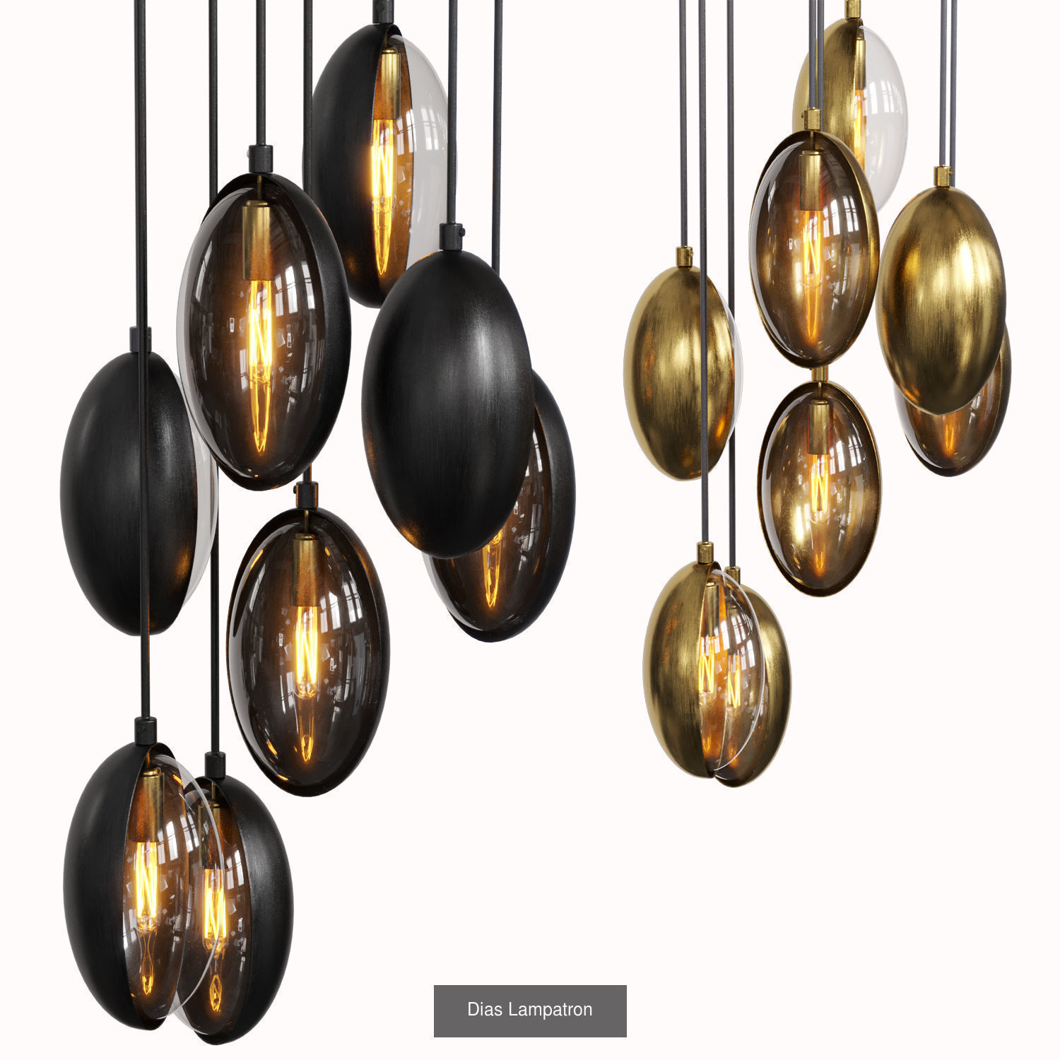 Lampatron  pendant lamps 3D Model Collection_9
