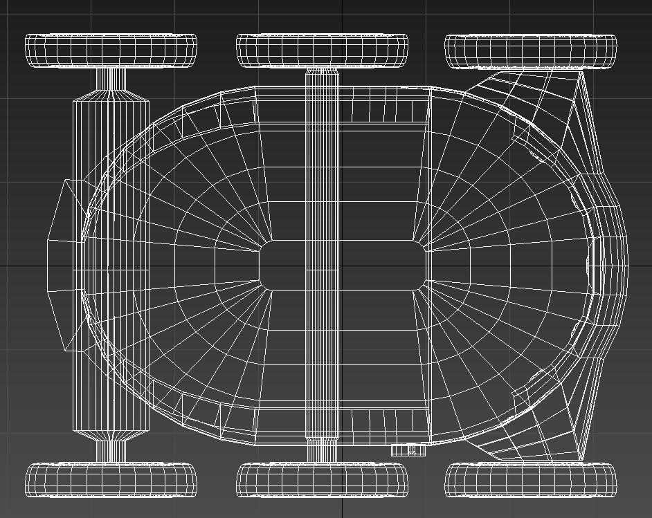 Delivery robot 3D model_16