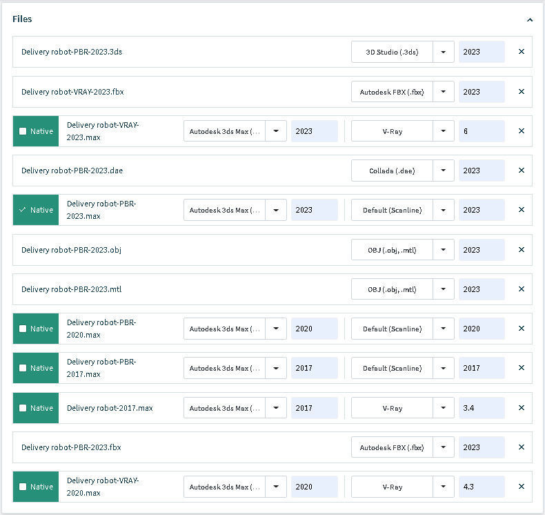 Delivery robot 3D model_17