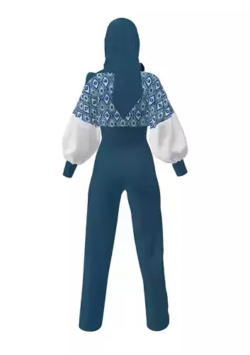jumpsuit and haijab