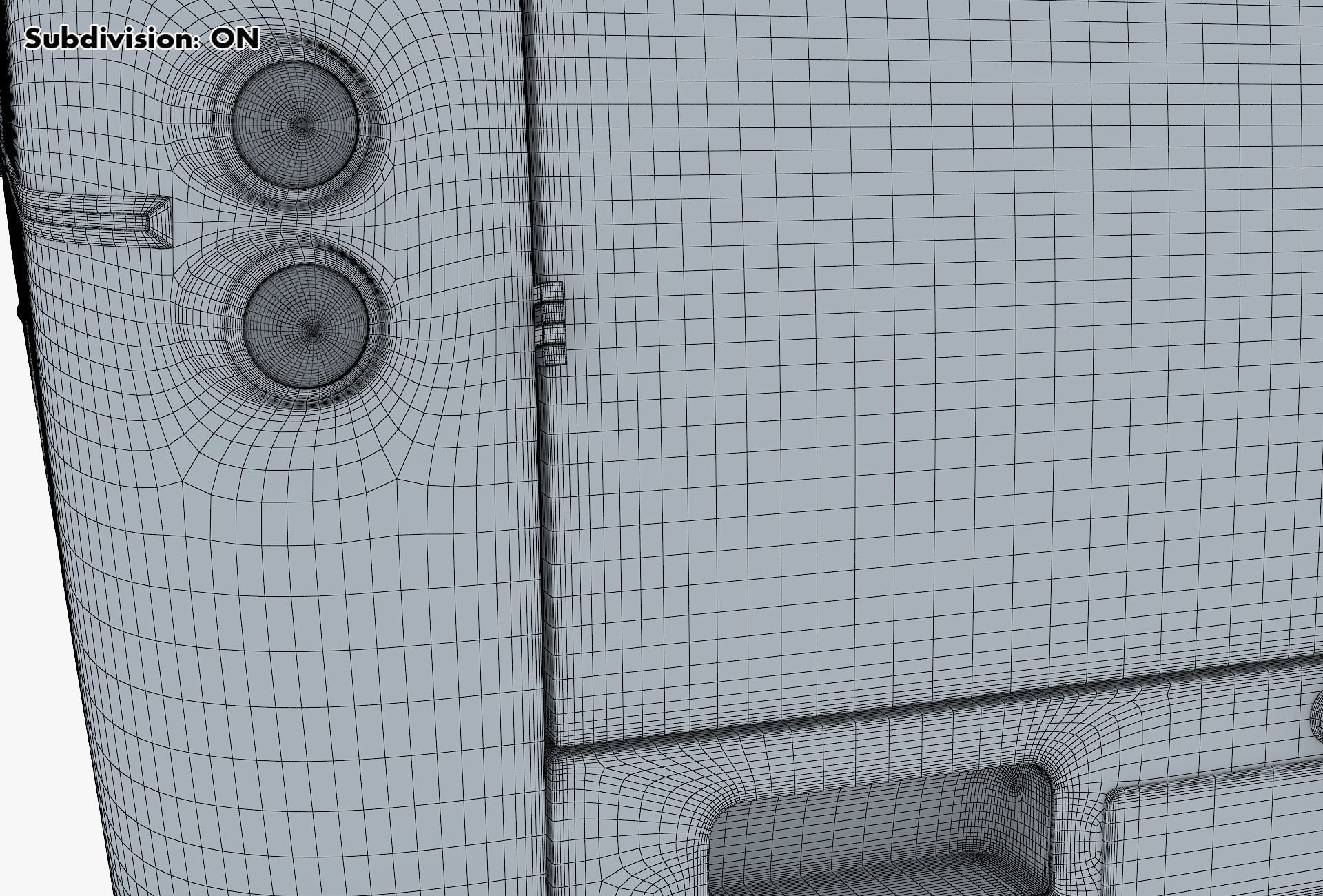 Generic Retro Cargo Van M 2 3D model_35