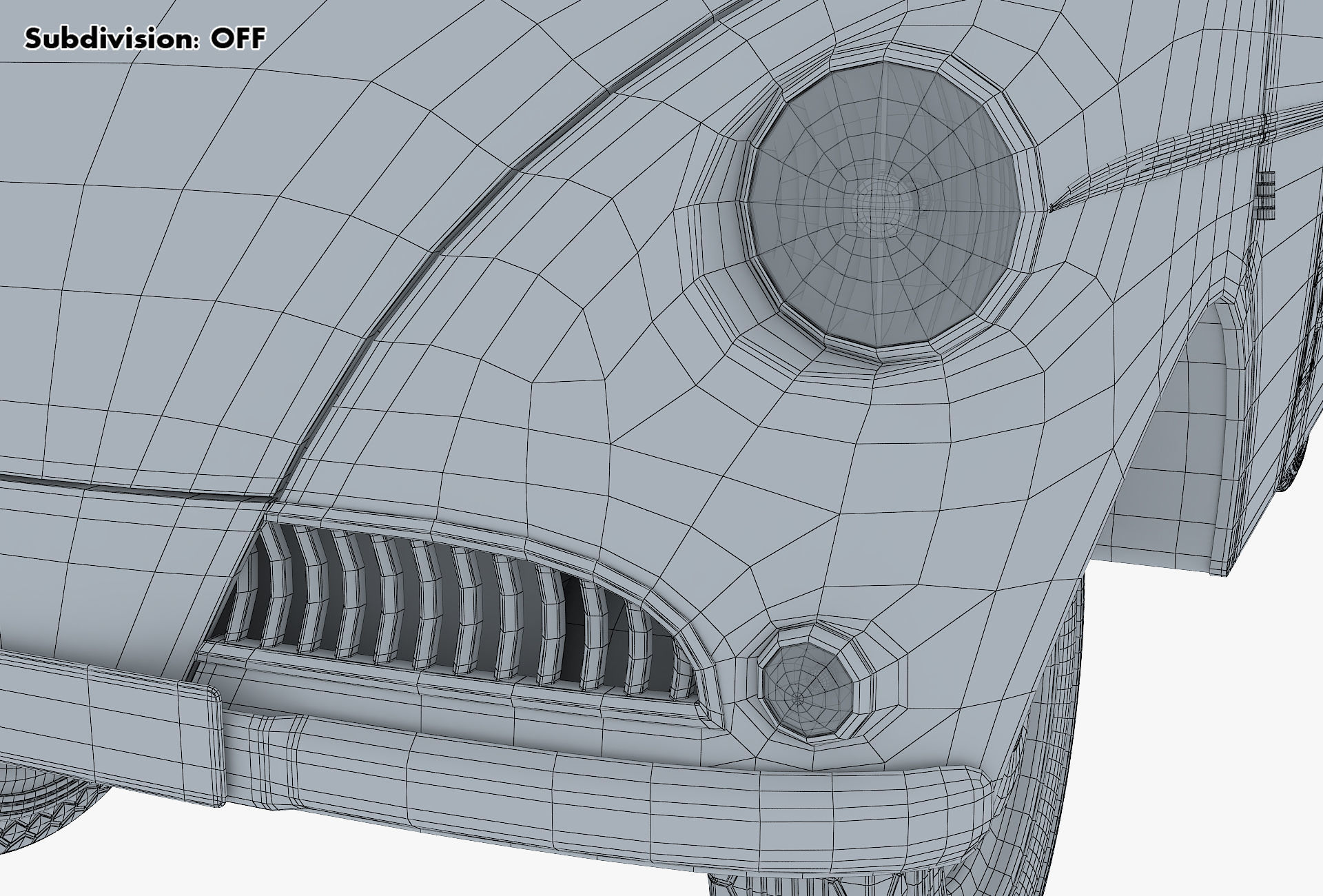 Generic Retro Cargo Van M 2 3D model_34
