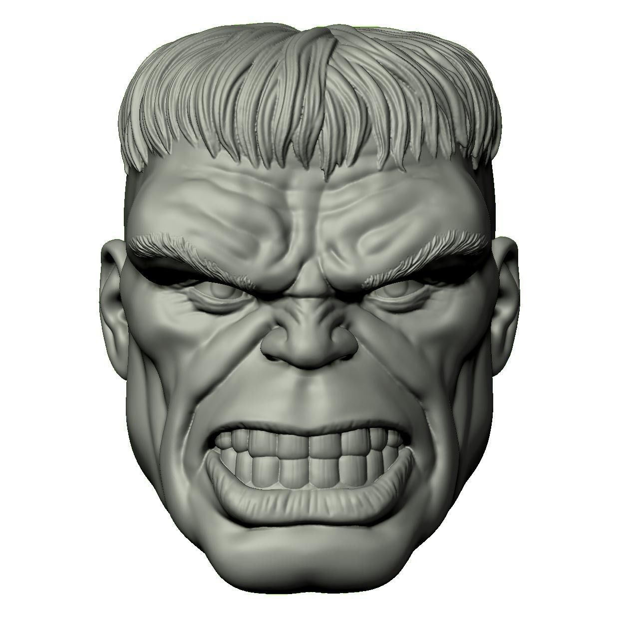 Immortal Hulk 3D print model_6